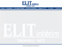 Tablet Screenshot of elitinterim57.com